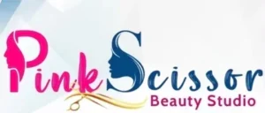 Pink Scissor Beauty Studio logo